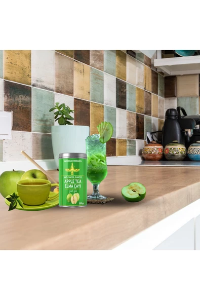 American Monarch Natural Elma Çayı 200 gr Sıcak Ve Soğuk Içim Için Uygundur - 3