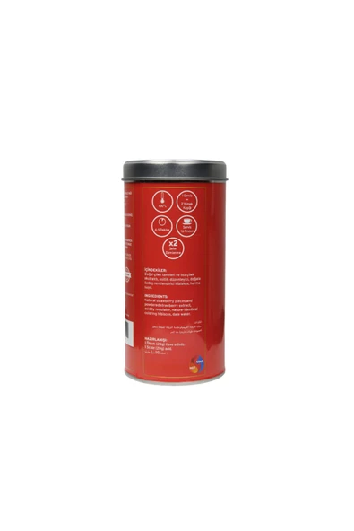 American Monarch Organik Çilek Çayı 200 gr Soğuk Ve Sıcak Içim Için - 4