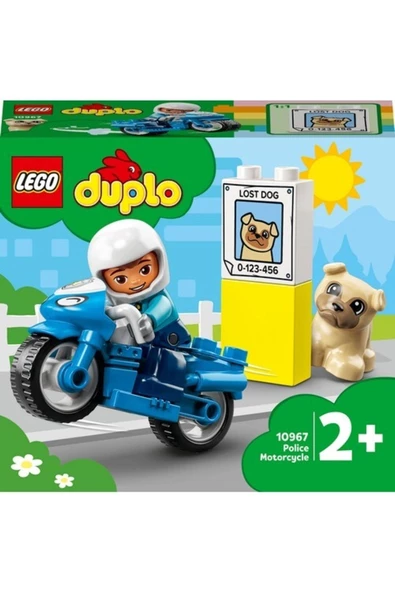 Lego Duplo Polis Motoru 10967 Lisanslı Ürün - 3