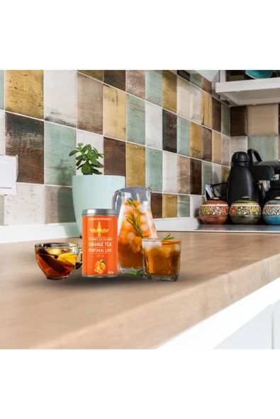 American Monarch Organıc Portakal Çayı 200 gr Sıcak Ve Soğuk Içim Için Uygundur - 2