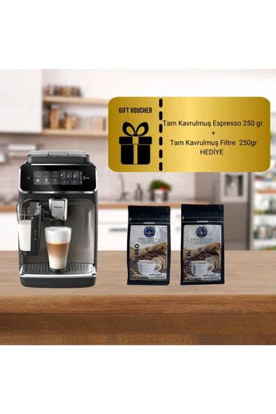 Philips Ep334790 Kahve Makinası Espresso ve Filtre  + Kahve Çekirdeği Hediye