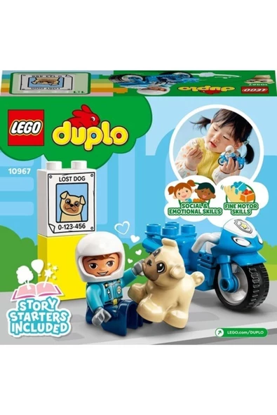 Lego Duplo Polis Motoru 10967 Lisanslı Ürün - 2