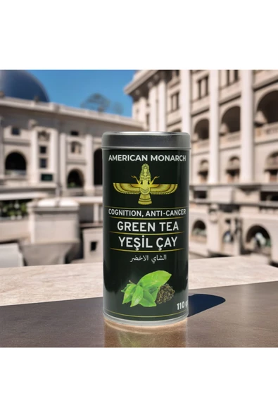 American Monarch Yeşil Çay 110 gr Natural Soğuk Ve Sıcak Içim Için Uygundur - 4