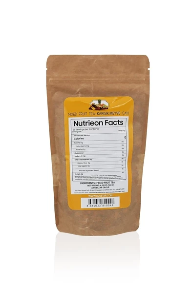 AiroBazar Roj Monarch Organik Karışık Meyve Çayı 140 gr - 2