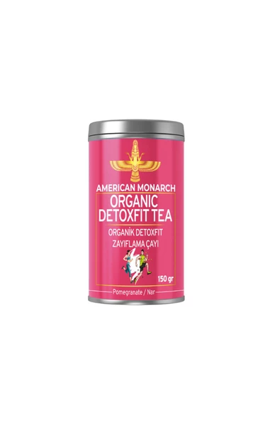 AiroBazar Organik Detoxfit Ve Yağ Yakan Bitki Çayı Nar Aromalı