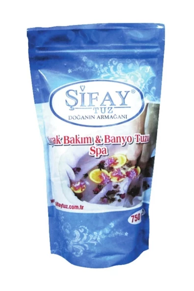 Şifay Ayak Bakım Banyo Tuzu - 750gr 4 Adet (3 Kg.)