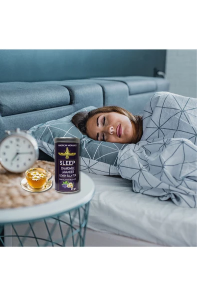 American Monarch Natural Organık Papatya Lavanta Melisa Uyku Çayı - 2