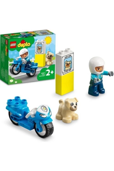Lego Duplo Polis Motoru 10967 Lisanslı Ürün - 4