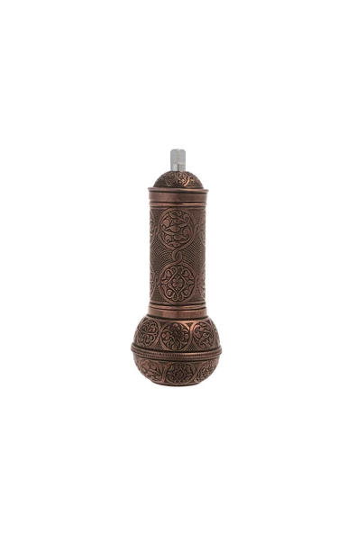 Saray Ottoman handicraft Zamak Toplu Kahve Değirmeni Antik Bakır - 2