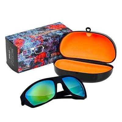 Fujin Pro Angler Polarize Güneş Gözlüğü  C136 Orange Mat Black - 4