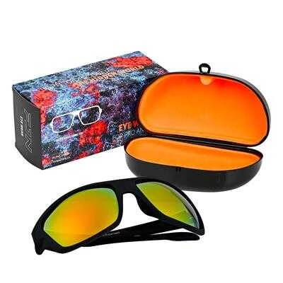 Fujin Pro Angler Polarize Güneş Gözlüğü  C156 Orange Black OR - 8