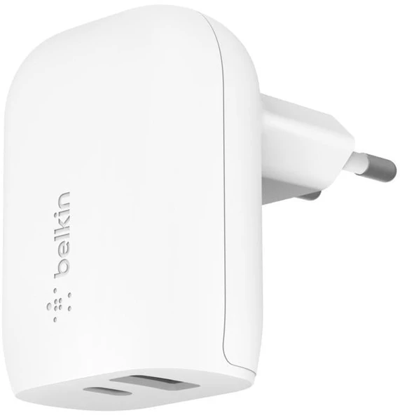 Belkin Boost Charge 37W USB-C PD PPS+12W USB-A Şarj Cihazı WCB007VFWH