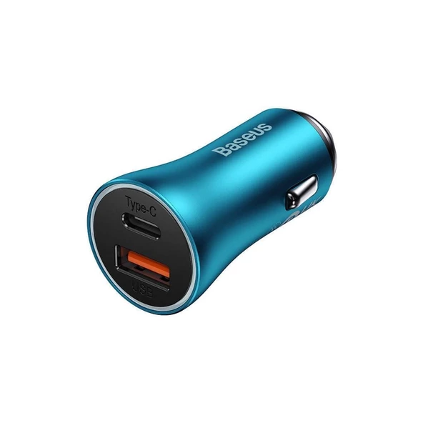 Baseus Max Dual Car Charger U+C 60W
