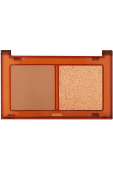 Bronzer&highlighter Set Sun Kissed - Bronzlaştırıcı Ve Aydınlatıcı 02 Tan Bronze & Heat Glow