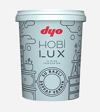 DYO HOBİLUX ŞEFFAF VERNİK MAT 0.4 LT