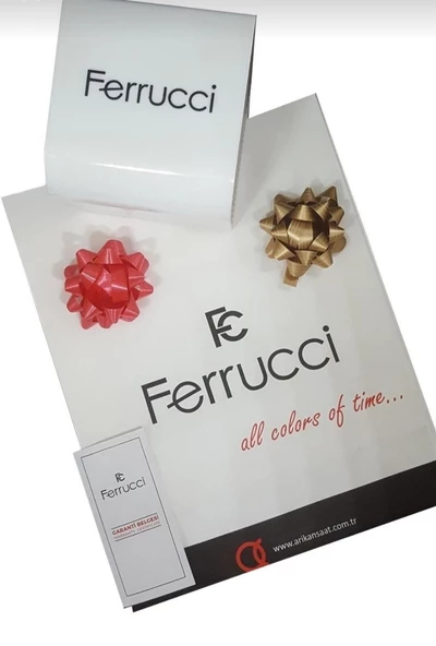 Ferrucci İç Fonksiyonları Aktif Takvim Ve Gün 30mt Suya Dayanıklı Çelik Kordon Erkek Kol Saati EFC.13299.10 - Resim 5
