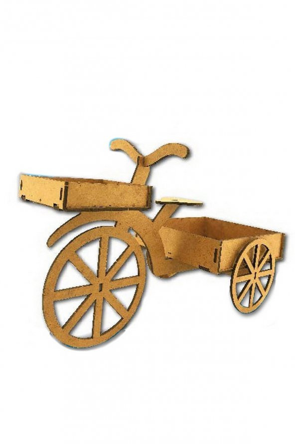 Ahşap Bisiklet Maketi - 3 Boyutlu Ahşap Maket