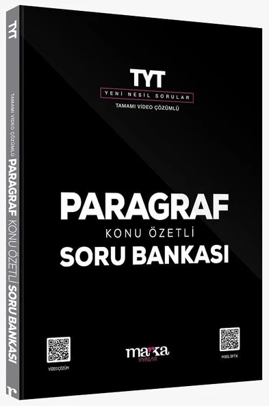 Marka 2025 YKS TYT Paragraf Konu Özetli Soru Bankası Marka Yayınları