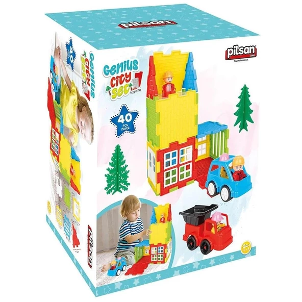 Pilsan Oyuncak Dahi Şehir Seti 03561 - 2
