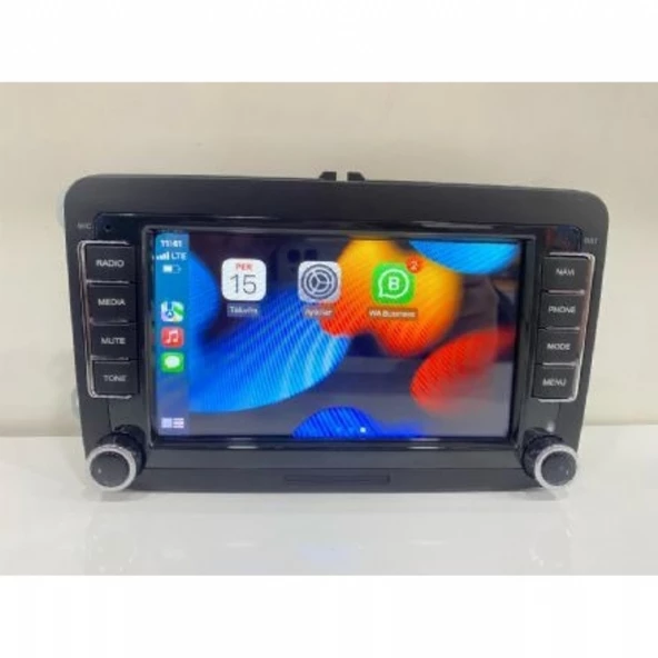 VOLKSWAGEN 7' ORJİNAL GÖRÜNÜMLÜ MULTİMEDYA 2 RAM 32 HAFIZA CAR PLAY AHD GERİ GÖRÜŞ KAMERASI - 5