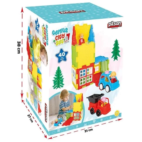 Pilsan Oyuncak Dahi Şehir Seti 03561 - 4