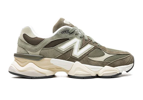 New Balance 9060 Dark Camo Sandstone