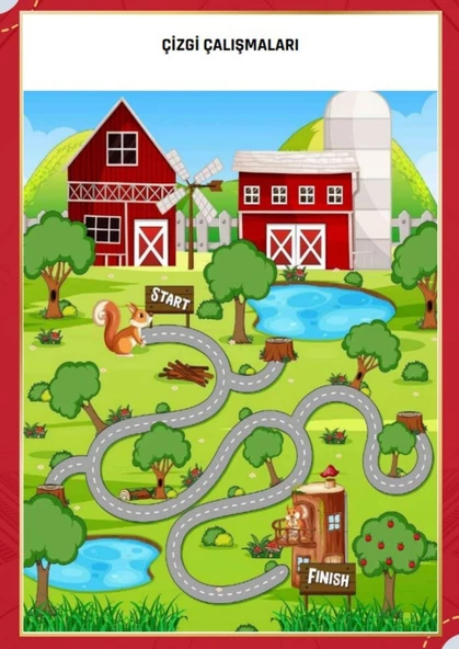 Okul Öncesi Süper Çizgi Çalışmaları Seti (YAZ-SİL Çizgi Çalışmaları Kitabı Hediye) - 3