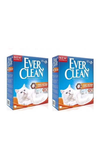 Ever Clean Fast Acting (hızlı Topaklanma) Kedi Kum 10 Lt X 2 Adet