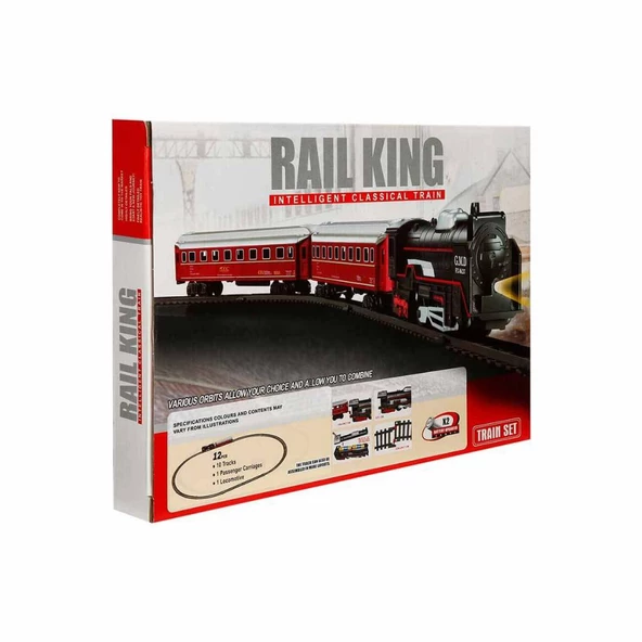 Rail King Tren Seti 12 Parça CNM42 - 3
