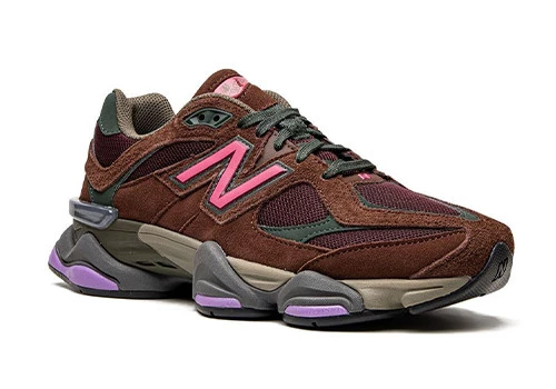 New Balance 9060 Rich Oak Burgundy