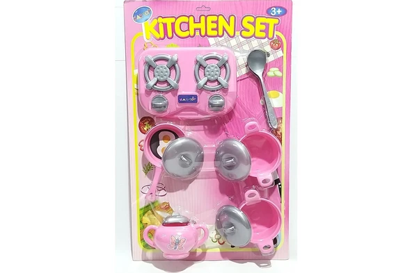 13 Parça Oyuncak Tencere Çay SETİ 0816