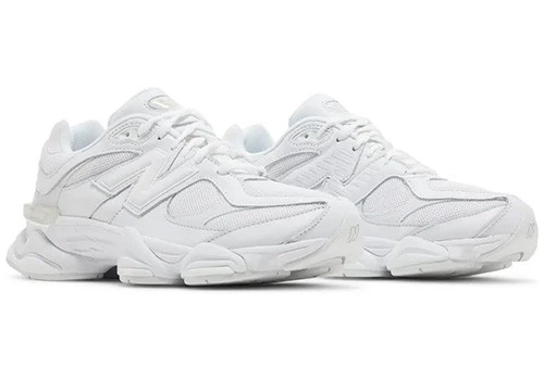 New Balance 9060 Triple White - Resim 3