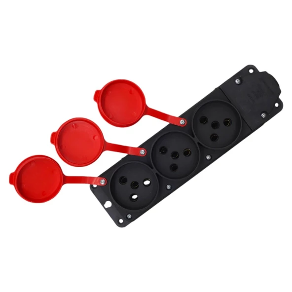 OREL SANAYİ TİPİ KAPAKLI TRIFAZE 25A GRUP PRİZ - 5