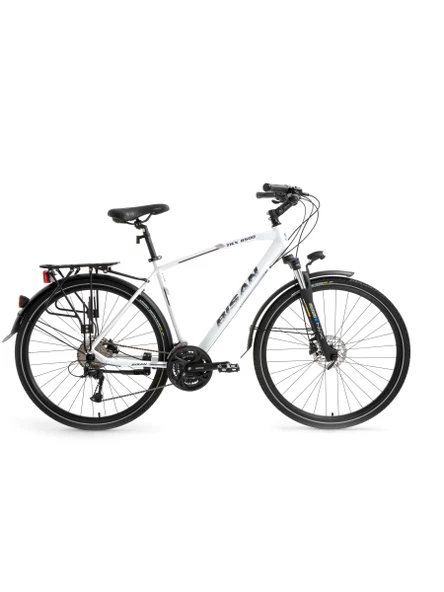BİSAN BİSİKLET TRX 8500 CITY 28 JANT MAT BEYAZ/LACİVERT