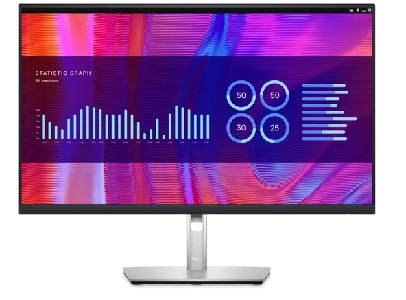 27" IPS 2560X1440 8MS DP HDMI  DP USB-C Siyah LED Monitör