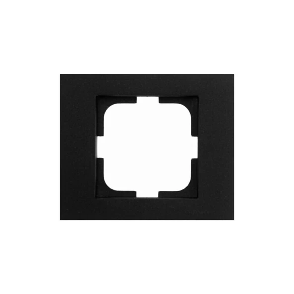 Ovivo Grano Siyah Vavien Anahtar Çerçeve Dahil - Resim 2