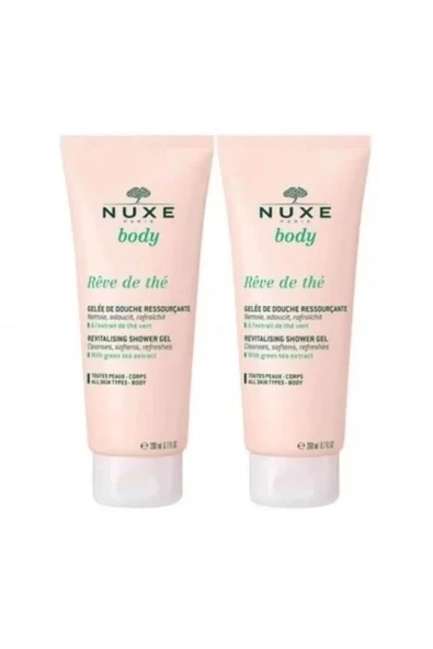 Nuxe Body Reve De The Revitalising Shower Gel 200 ml - 2 Adet