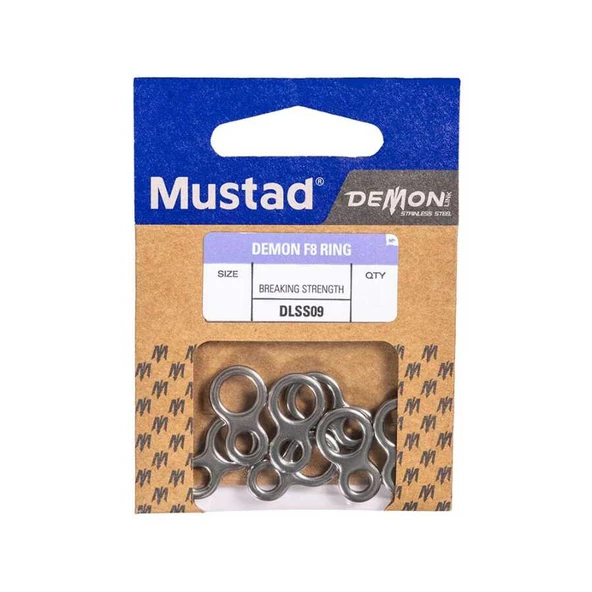 Mustad Demon F8 Halka DLSS09  Standart L - 7Lİ - 2