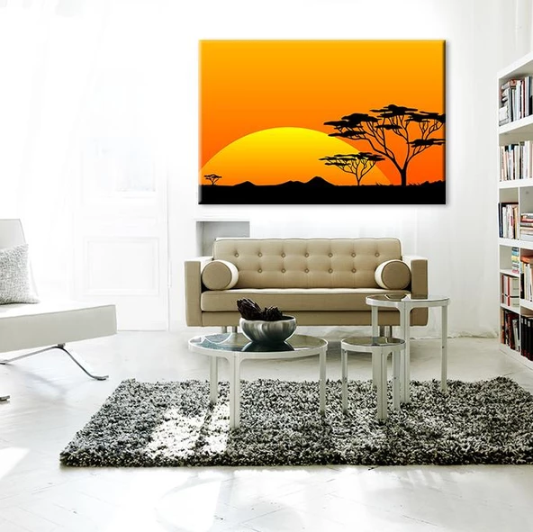 Vektörel Tablo Kanvas Tablo - Resim 2