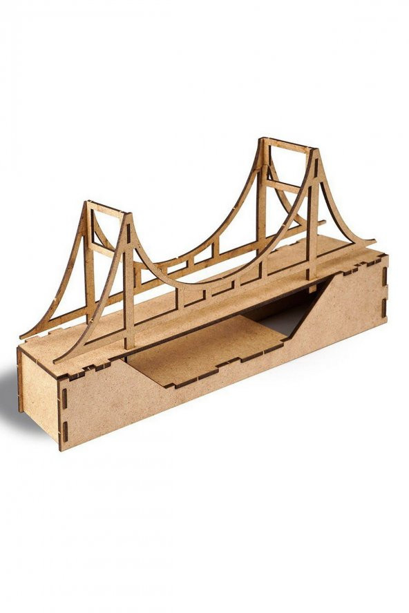 Ahşap Şehitler Köprüsü Maketi - 3 Boyutlu Ahşap Maket