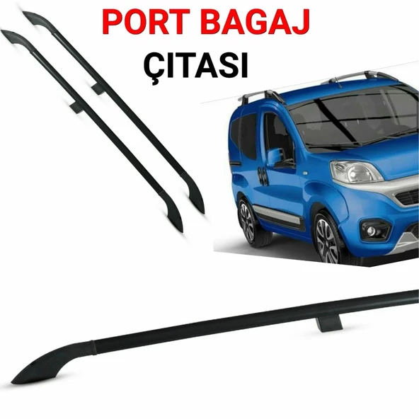 Peugeot Bipper Tavan Çıtası Portbagaj Siyah 2008+ ürün görseli 1