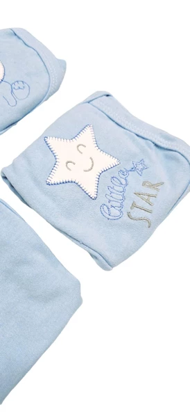 Little Star Erkek Bebek Hastane Çıkışı 10lu Set - 4