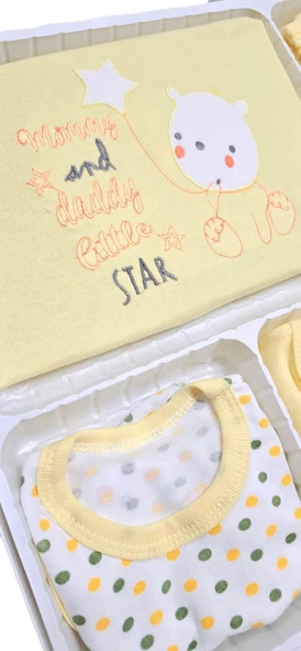Little Star Erkek Bebek Hastane Çıkışı 10lu Set - 8