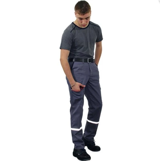 HK YAZLIK PANTOLON FERMUARLI GRİ