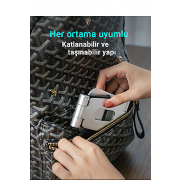 Mühlen T5 Ayarlanabilir Ergonomik Telefon Tablet Standı Füme - 4
