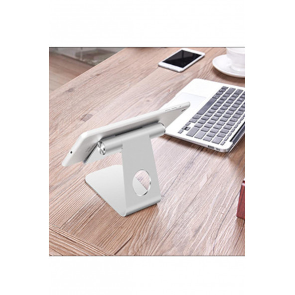 Mühlen T4 Ayarlanabilir Ergonomik Telefon Tablet Standı Silver - 6