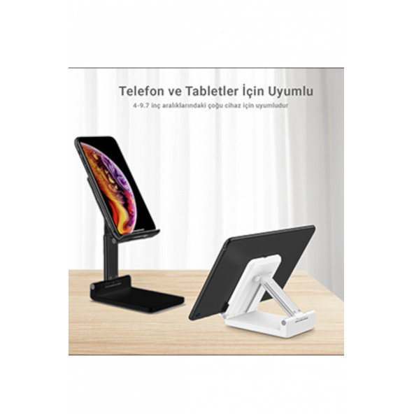 Mühlen T43 Ayarlanabilir Ergonomik Telefon Tablet Standı Black - 3