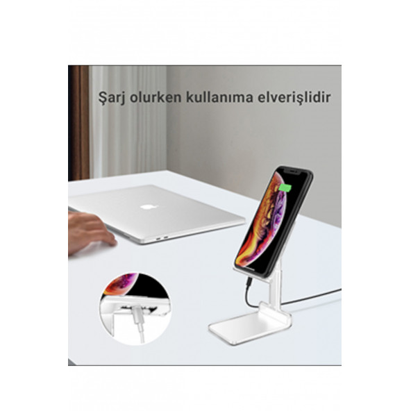 Mühlen T43 Ayarlanabilir Ergonomik Telefon Tablet Standı Black - 4