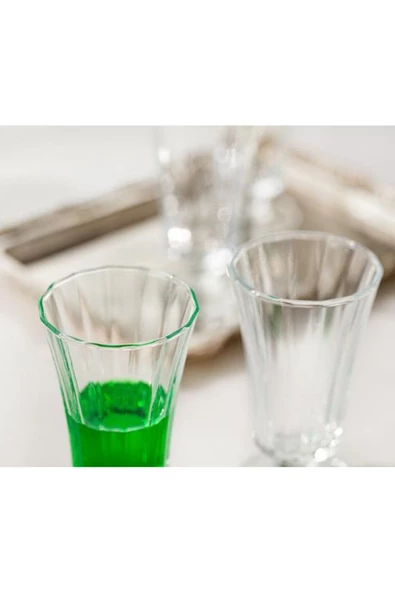 Voyage 4-lü Ayaklı Likör Bardağı Seti - Resim 3