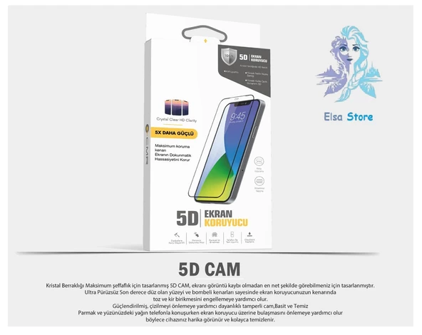Apple iPhone 11 - Uyumlu  5D Ekran Korucu